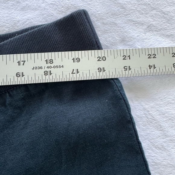 Love Linen J. Jill Navy Blue Wide Leg Linen Pull On Pants Women's Size XL Tall - Picture 11 of 11